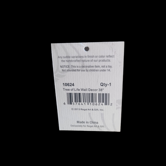 Tree of Life Wall Decor Metal MultiColor Home Decor Regal Art & Gifts 38" - Picture 13 of 17